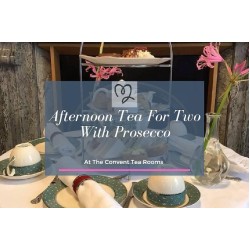 Afternoon Tea for Two with Prosecco At The Convent Tea Rooms